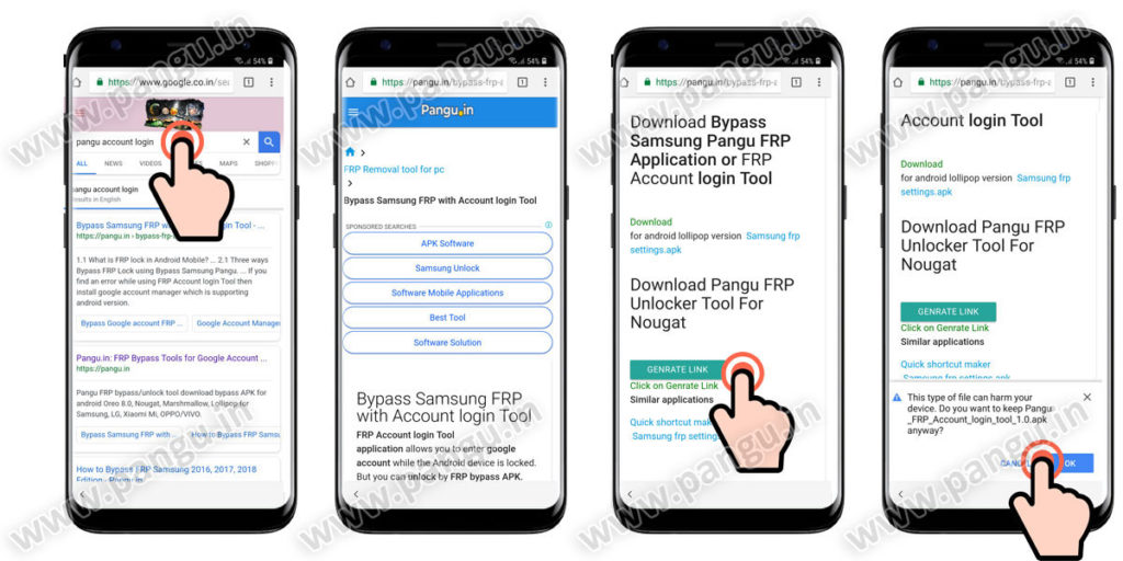 09 pangu frp account login tool for frp locked mobile