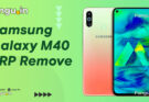 Remove FRP Google Lock on Samsung Galaxy M30 – M305