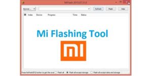 Xiaomi Mi Flashing tool