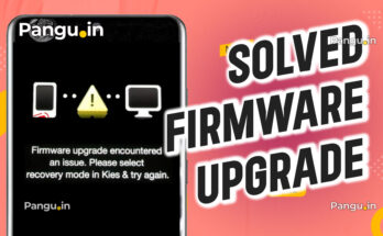 firmware upgrade encountered