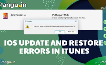 How to Resolve iOS update and restore errors in iTunes
